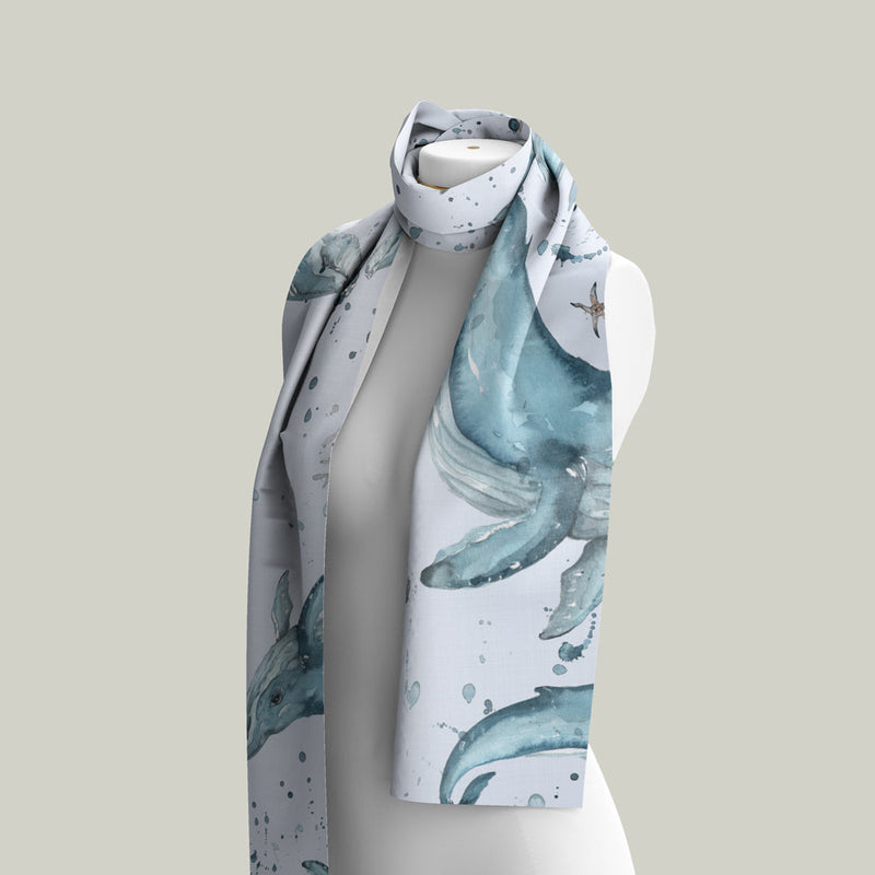 Scarf - Whale Design