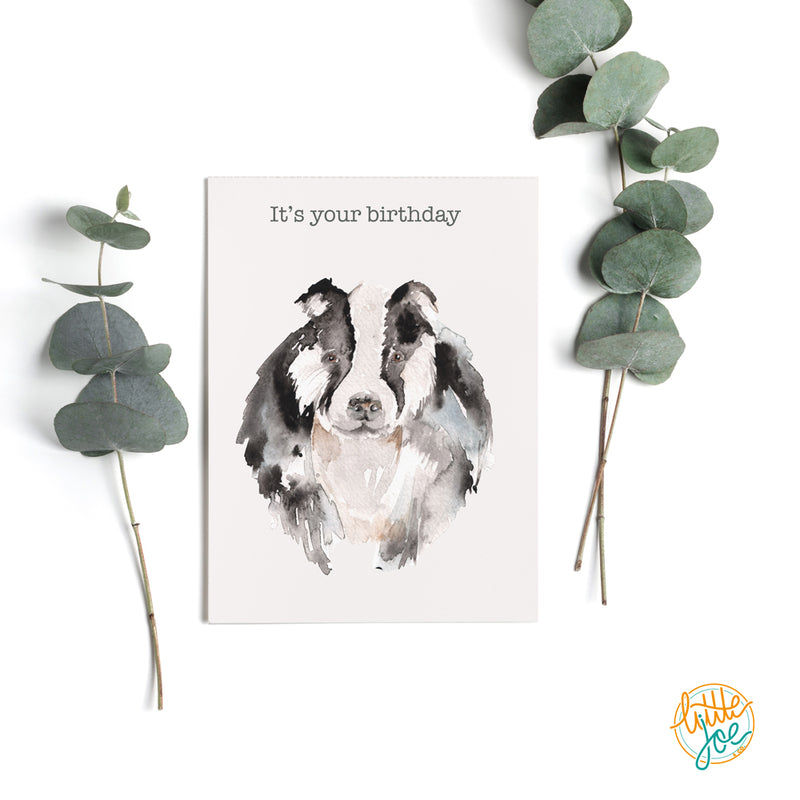 It's Your Birthday Badger Card