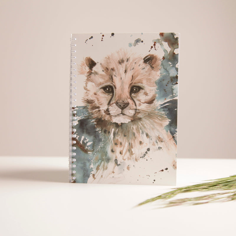 Cheetah Cub A5 Notebook