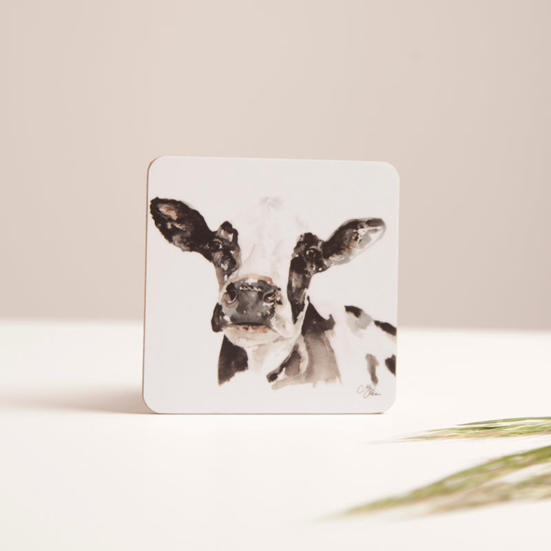 Friesian Cow Design Coaster