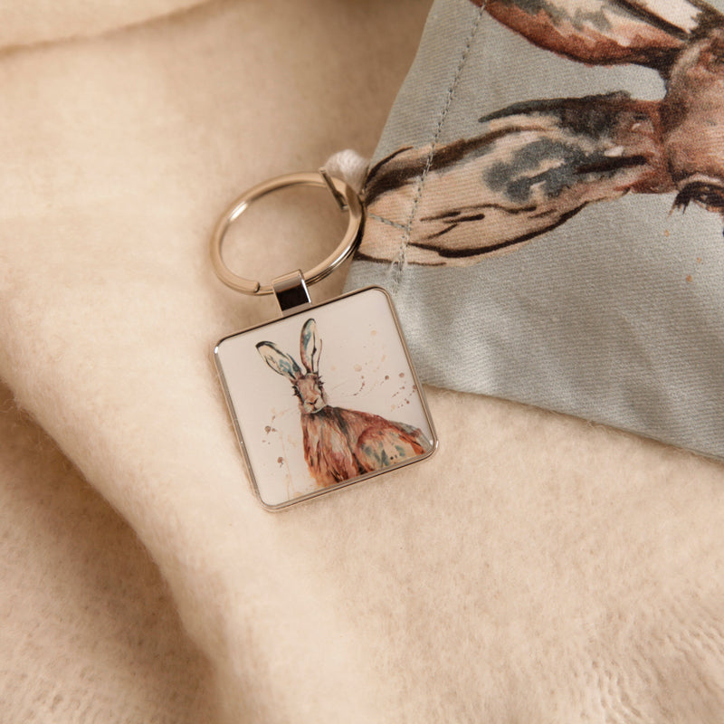 Hare Design Keychain with Gift Box