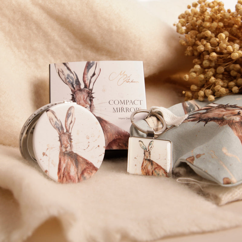 Hare Design Keychain with Gift Box