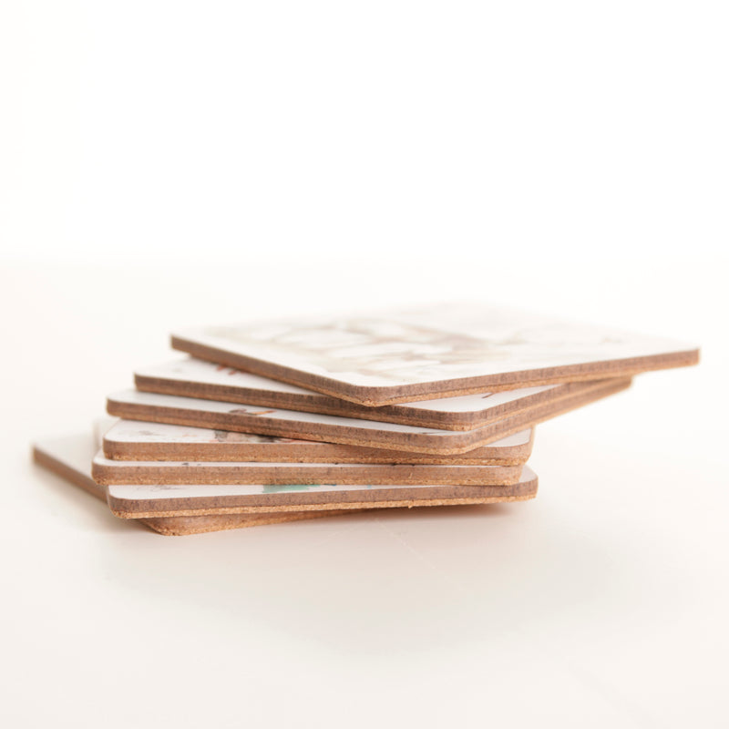Giraffe Design Coaster Set of 4 Coasters