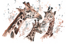 Giraffe Design Splashback