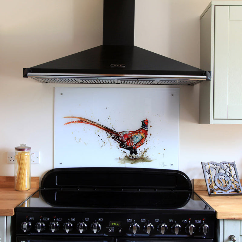Pheasant Design Splashback By Meg Hawkins