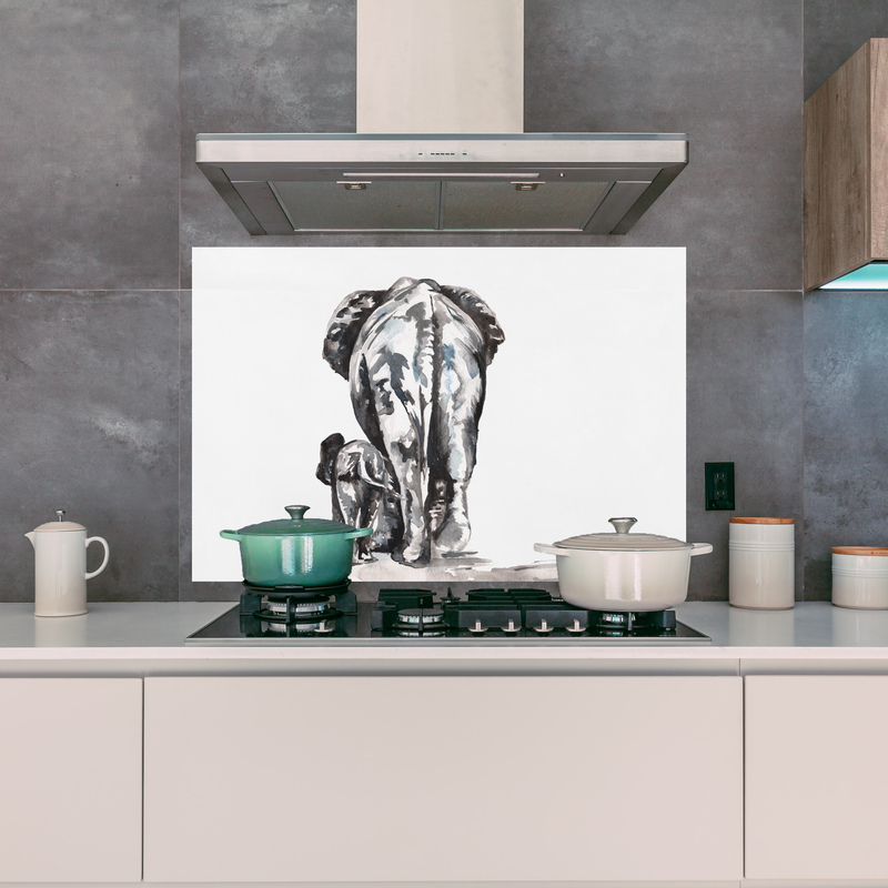 Elephant Design Splashback